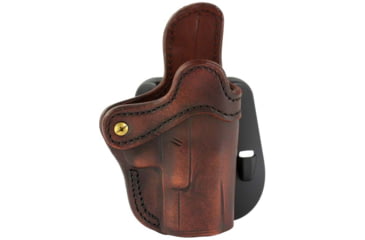 Image of 1791 Gunleather Paddle RVH1 J-Frame Revolver Holster, Size 1, Right Hand, Vintage, Vintage, 1, PDH-R1-VTG-R