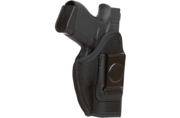 Image of 1791 Gunleather PNIWB3BLKL Premium Nylon IWB Size 03 Black Ballistic Nylon Clip