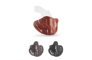 Image of 1791 Gunleather Revolver Holster, Classic Brown, Signature Brown, Stealth Black