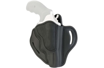Image of 1791 Gunleather Revolver S&amp;W Governor Holster, Right Hand, Stealth Black, Size 3, RVH-3-SBL-R