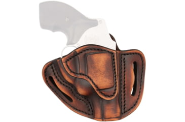 Image of 1791 Gunleather RVH1 J-Frame Revolver Belt Holster, Right Hand, Vintage, Vintage, 1, RVH-1-VTG-R