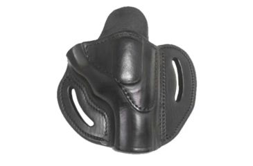 Image of 1791 Gunleather RVH2S- K-Frame Revolver Holster for 3in Barrel, Right Hand, Stealth Black, Size 2S, RVH-2S-SBL-R
