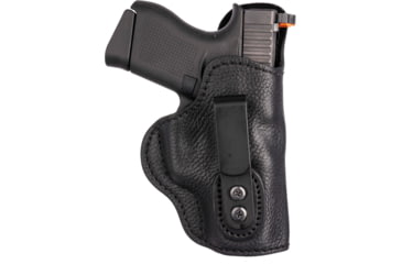 Image of 1791 Gunleather Ultra Custom Concealment Holster RH Size 3, Black, UCH-3-NSB-R