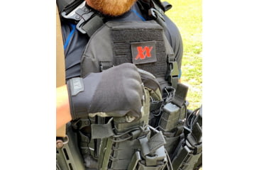 Image of 221B Tactical Commander Gloves, Hard Knuckle Protection, Full Dexterity, Level 5 Cut Resistant, Black, 3XL, CMDG-3XL-BLK