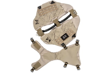 Image of 221B Tactical Titan Vest - K-9 Harness w/ Level IIIA K-9 Body Armor, Desert Tan, TTNV-WA-DTT