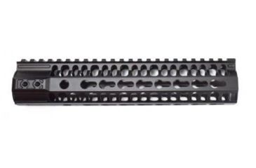 Image of 2A Armament 12In Keymod Balios G2 Rail W/Ti Barrel Nut, Black, 12in, 2A-BLRKM-12G2