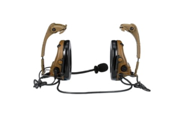 Image of 3M V Headset, IHPS Attachment w/ Dual Lead, Coyote Brown, MT20H682HPS-19 CY