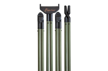 Image of 4 Stable Sticks Bush Essential Shooting Sticks, Green, BEG
