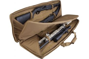 Image of 5.11 Tactical 42in Double Rifle Case - Flat Dark Earth 58754-131-1 SZ
