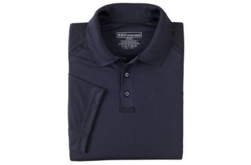 Image of 5.11 Tactical Performance Short Sleeve Polo - Men's, 4XL, Tall, Dark Navy, 71049T-724-4XL