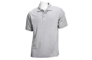 Image of 5.11 Tactical Tactical Short Sleeve Polo - Men's, Heather Grey, XL, 71182-016-XL