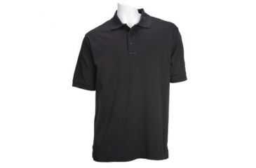 Image of 5.11 Tactical Tactical Short Sleeve Polo - Men's, Black, XL, 71182-019-XL