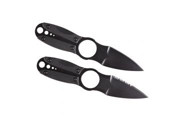 Image of 5.11 Tactical A.O Spearpoint Combo Knife - Black 51043-019-1