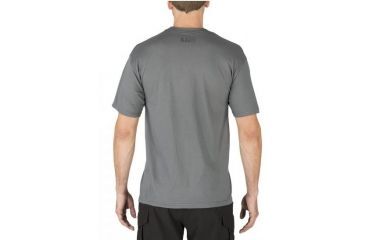 Image of 5.11 Tactical Apex Predator Tee, Charcoal - 41195AO-018-2XL