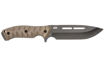 Image of 5.11 Tactical CFK7 Peacemaker Fixed Blade Knife, 7in, Drop Point, SCM 435 Blade, Kangaroo, 1 SZ, 51173-134-1 SZ