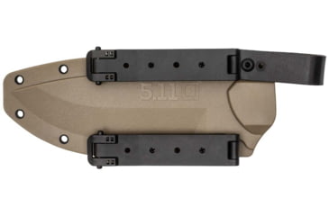 Image of 5.11 Tactical CFK7 Peacemaker Fixed Blade Knife, 7in, Drop Point, SCM 435 Blade, Kangaroo, 1 SZ, 51173-134-1 SZ