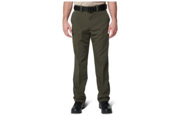 Image of 5.11 Tactical Class A Flex-tac Poly/wool Twill Unhemmed Pants, Sheriff Green - 74492-890-40