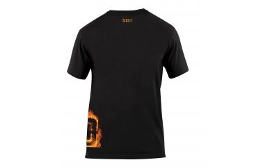 Image of 5.11 Tactical Fire Scope Logo T Shirt - Black - XXL 41006AI-019-XXL