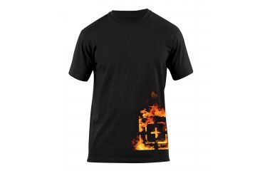 Image of 5.11 Tactical Fire Scope Logo T Shirt - Black - XXL 41006AI-019-XXL