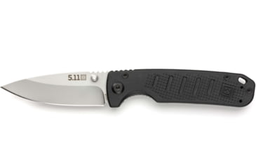 Image of 5.11 Tactical Icarus DP Mini Folding Knife, 2.8in, 8CR13MOV Stainless Steel, Drop Point, Black, 51157-019-1 SZ
