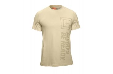 Image of 5.11 Tactical Recon ABR Logo T Shirt - Bone  - L 41186A-068-L
