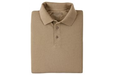 Image of 5.11 Tactical Short Sleeve Utility Polo Shirt, Tall - Men's, Silver Tan, XL, 41180T-160-XL
