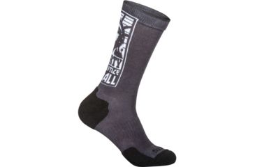 Image of 5.11 Tactical Sock &amp; Awe Crew Liberty - Mens, Black, Small 10041AD-019-S