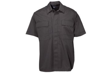 Image of 5.11 Tactical Taclite TDU Short Sleeve Shirt - Men's, Black, 2XL, 71339-019-2XL
