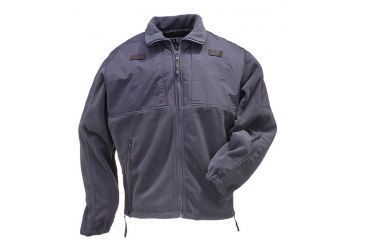 Image of 5.11 Tactical Fleece Jacket - Men's, Dark Navy, Extra Large, 48038-724-XL