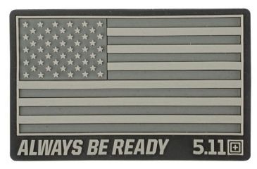 Image of 5.11 Tactical USA Patch - Unisex, Double Tap, 1 SZ, 81024-026-1 SZ