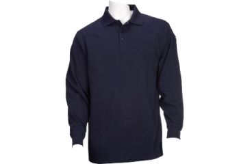 Image of 5.11 Tactical Utility Long Sleeve Polo - Men's, Dark Navy, XL, 72057-724-XL