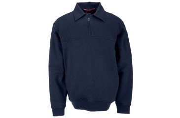 Image of 5.11 Tactical Job Shirt with Canvas Details - Men's, Fire Navy, L, 72321-720-L