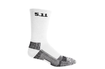 Image of 5.11 Level I 6inch Sock - Regular Thickness, White