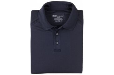 Image of 5.11 Tactical Performance Long Sleeve Polo - Men's, 2XL, Tall, Dark Navy, 72049T-724-2XL