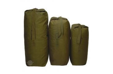 Image of 5IVE STAR GEAR Canvas Top Load Duffle, Olive Drab, Small 6254000
