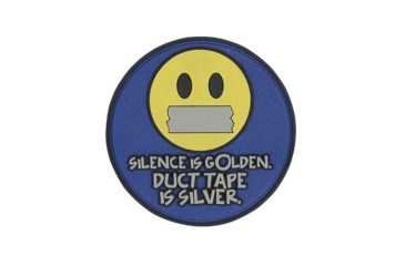 Image of 5IVE STAR GEAR Silence Is Golden Morale Patch, 2.5in, 6699000