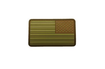 Image of 5IVE STAR GEAR US Flag Subdued Multi Morale Patch, Reversed, 3.25in x 2in, 6801000