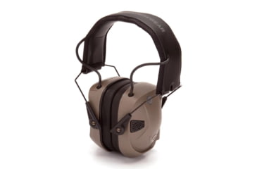Image of Pyramex Amp BT Electronic Earmuff 26dB Tan with Bluetooth FF28A424, PIVGPME31BT