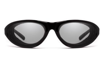 Image of 7 Eye Air Shield Sunglasses Cyclone, Sharp View Clear Pc Lens, Glossy Black Frame, L-XL, Men 200540