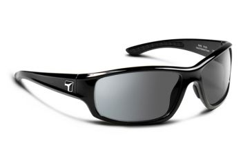 Image of 7 Eye Signature Series Rake Sunglasses,Photochromic Day Night Eclypse Lens,Glossy Black Frame,M-XL 910517