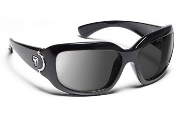 Image of 7 Eye 7eye Air Dam Sunglasses Leveche, Photochromic 24:7 NXT Lens, Glossy Black Frame, S-M , Women 440527
