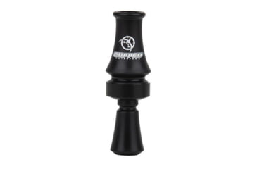 Image of Cupped Waterfowl Outdoors Cupped Comeback Quack Double Reed Duck Mouth Call, Black, RHCU2889
