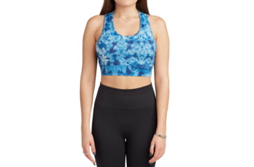 Image of Body Glove Strike A Pose Sports Bra - Tie dye blue E6CFBD62, M, Tie dye blue, BGB1136-TDBLUE-M