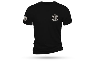 Image of Nine Line Sig Sauer Logo Short Sleeve Shirt Black 2XL B807AD92, NVSIGTSBLACK2XL