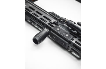 Image of A3 Industries +10 Degree M-LOK Mini Modular Vertical Foregrip - 2in Grooved Grip
