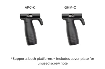 Image of A3 Industries B&amp;T GHM-C&amp;APC-K Modular Aluminum Base 2.75in Grooved Vertical Front Grip