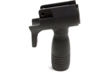 Image of A3 Industries Modular Vertical Foregrip For HK MP5-K, 100 Degree, w/ Hand-Stop And 2.75In HK Grooved Aluminum Grip, Black, VFG-161