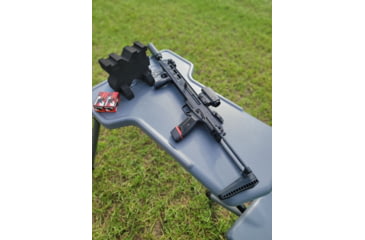 Image of A3 Industries Universal Picatinny Mount - Modular Telescoping Stock w/Rubber Buttpad, Black, 7.00in, MTS-PIC-7.00-BP2