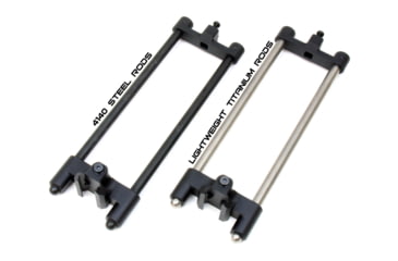 Image of A3 Industries Universal Picatinny Mount - Modular Telescoping Stock w/Rubber Buttpad, Black, 7.00in, MTS-PIC-7.00-BP2