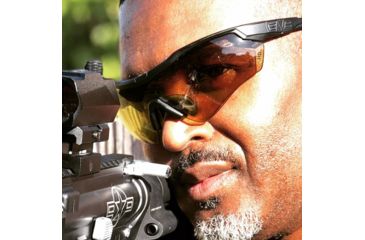 Image of A7 Defense Atlas Eye Protection System Safety Glasses, Photochromic Lens, Black Frame, A7ATLASGS